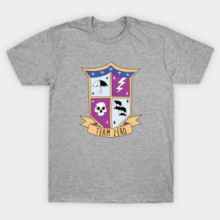 team zero the umbrella academy crest T-Shirt